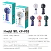 F02 handheld mini pequeño ventilador verano regalo al aire libre escritorio creativo pantalla digital electricidad transfronteriza nuevo portátil details Picture